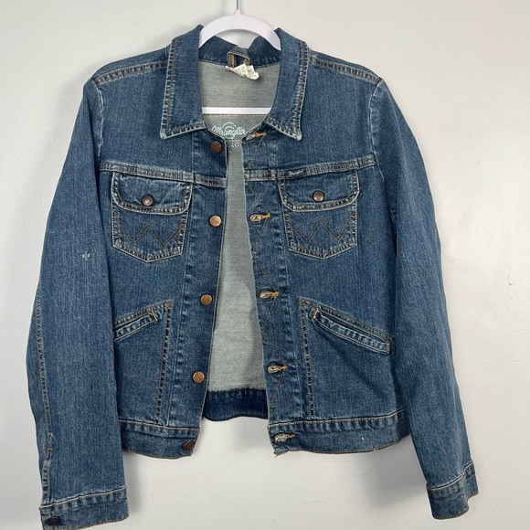 Wrangler x ModCloth Dependence Cropped Jacket size Large - Picture 4 of 9